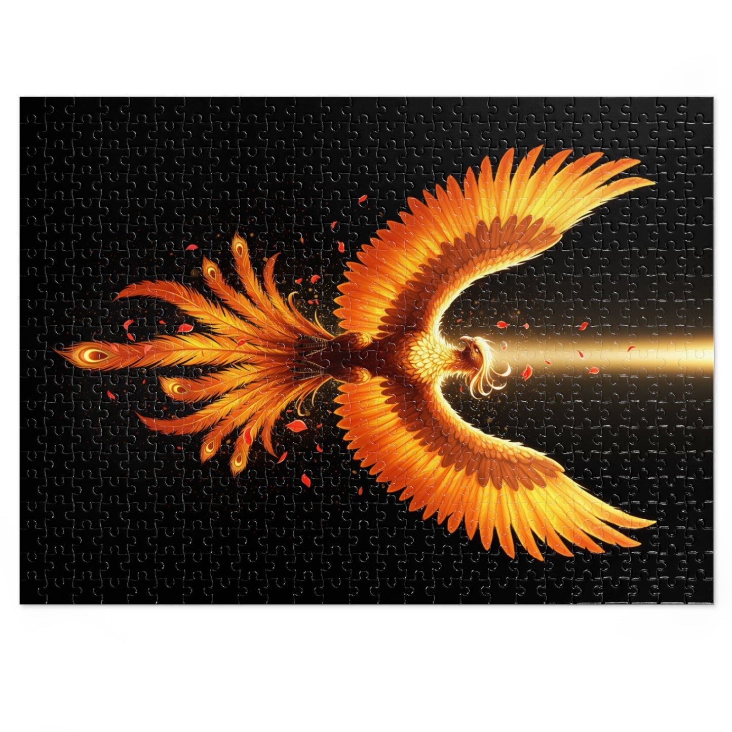 Phoenix Rising Jigsaw Puzzle Phoenix Game Mythical Puzzle Family Game