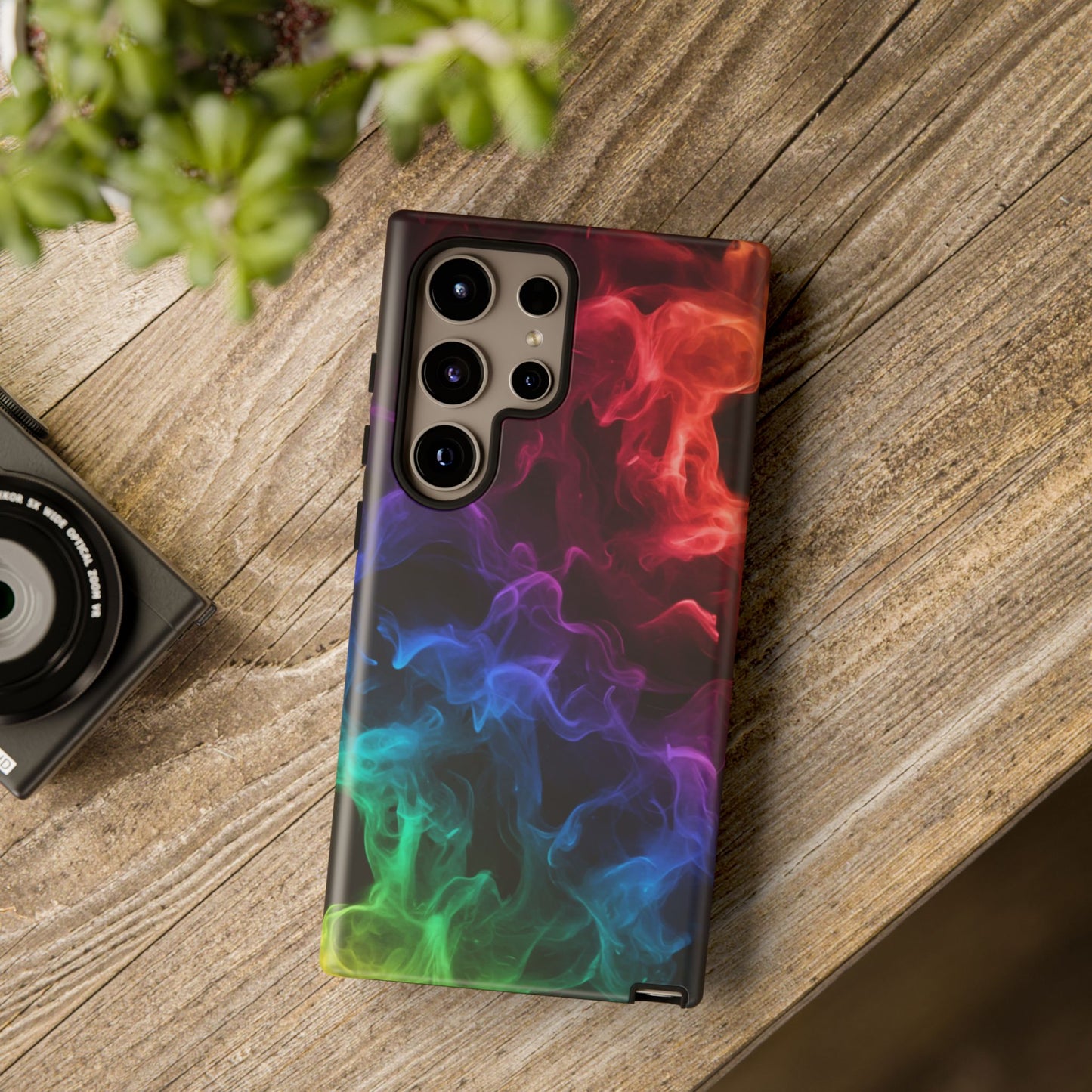Samsung Tough Case - Colorful Smoke Design