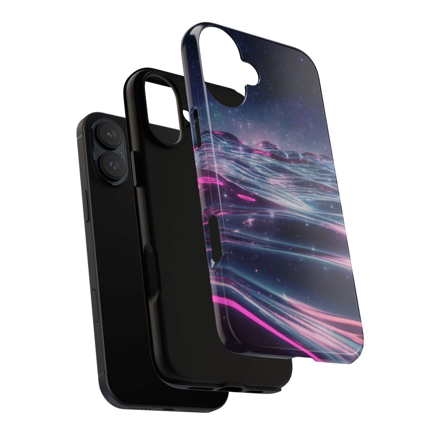 iPhone Case - Galactic Ocean and Sky Tough Case