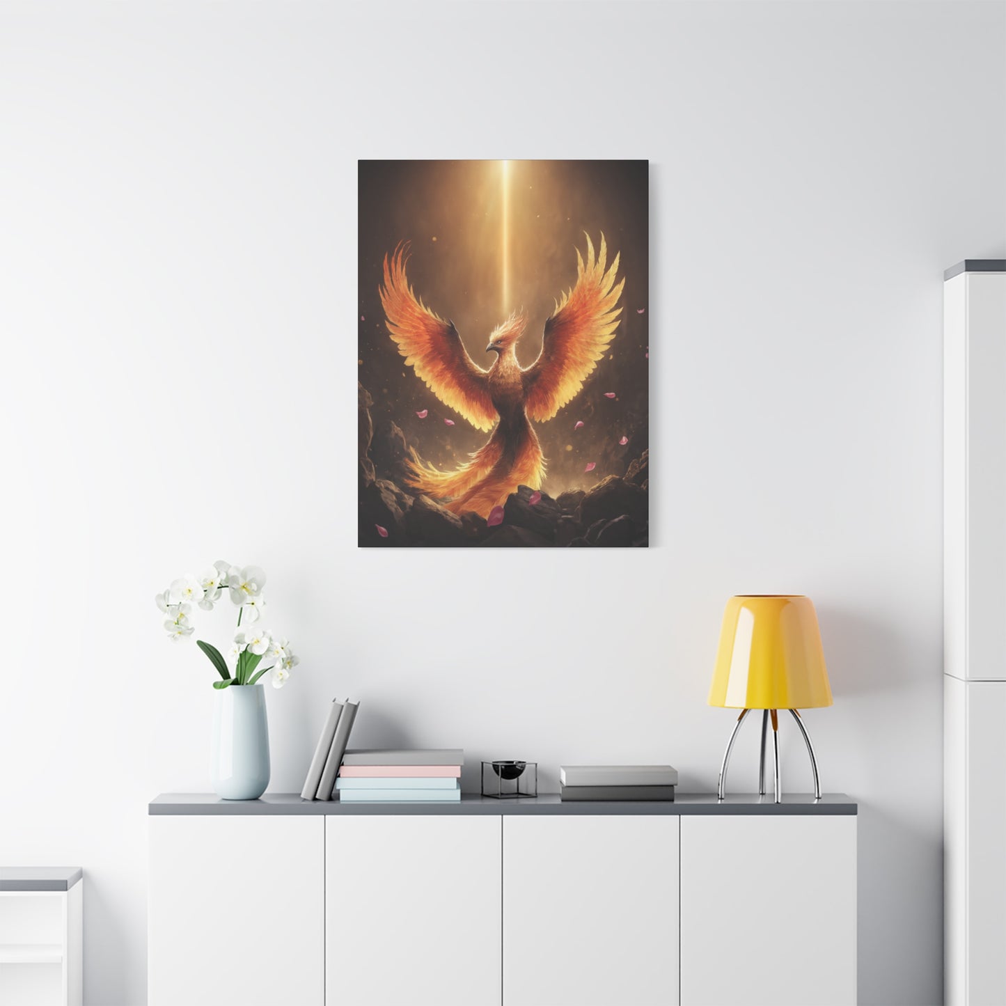Art Canvas Pheonix Rising Canvas Pheonix Art Home Decor