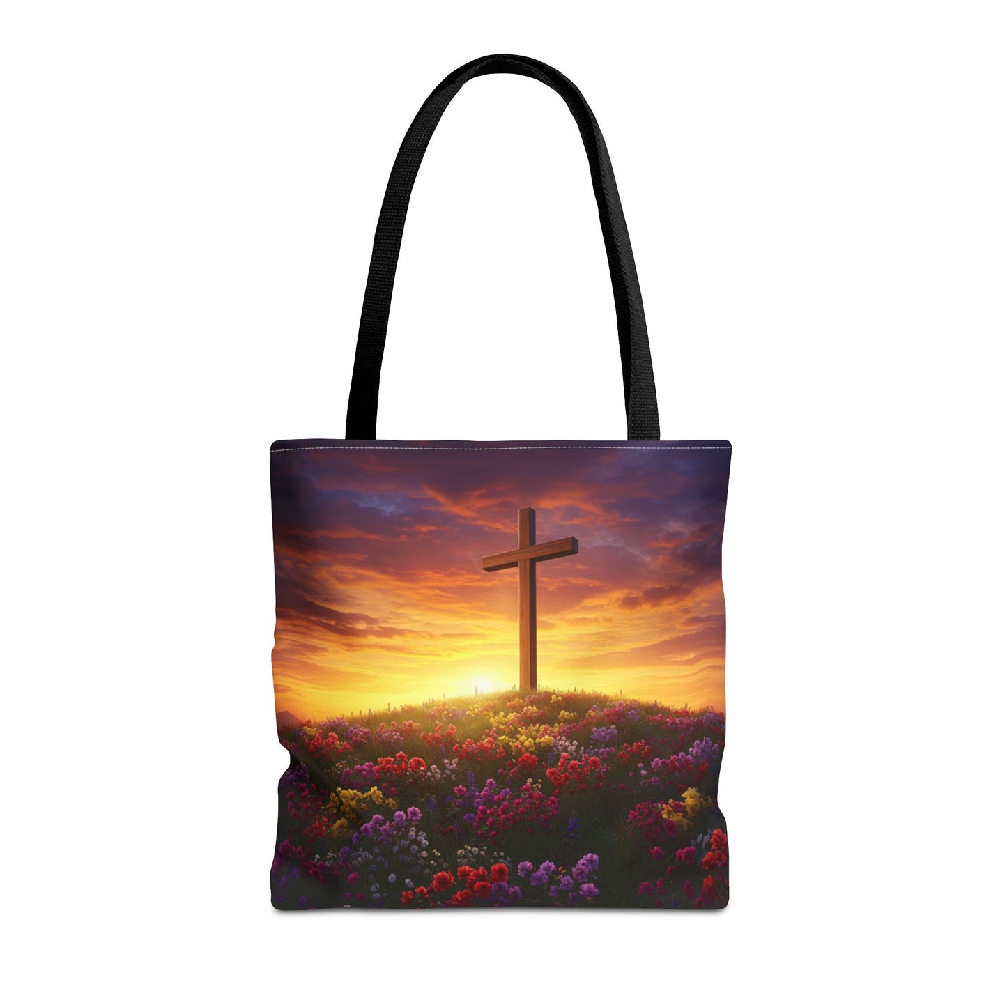 Da Vinci Cross Tote Bag Christian Bag Spiritual Tote Religious Tote Bag