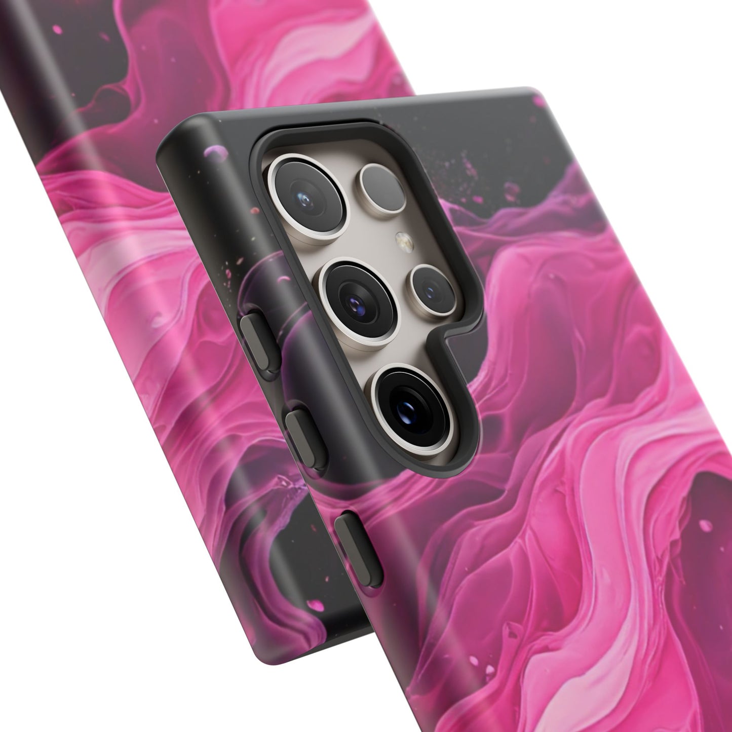 Samsung Galaxy Pink Paint Splash phone cover