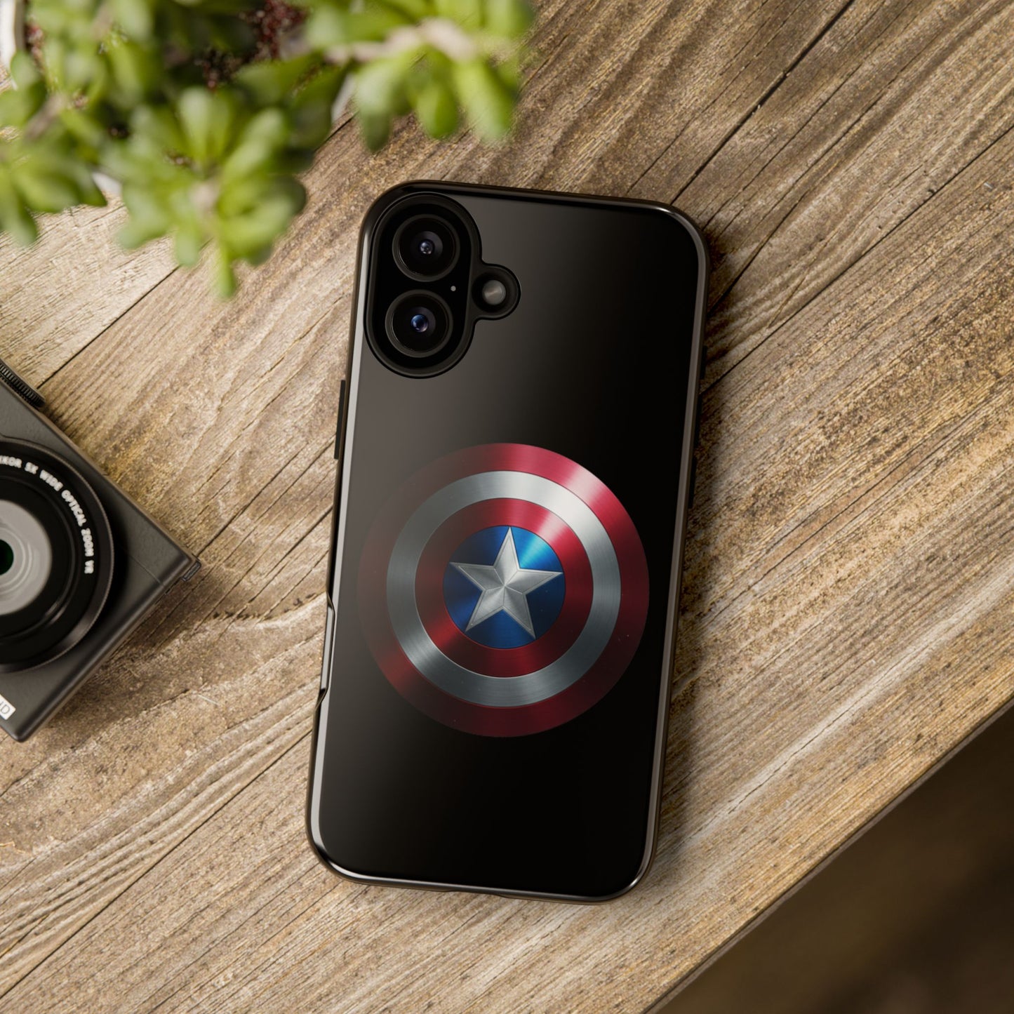 iPhone Case - Captain America Shield Design