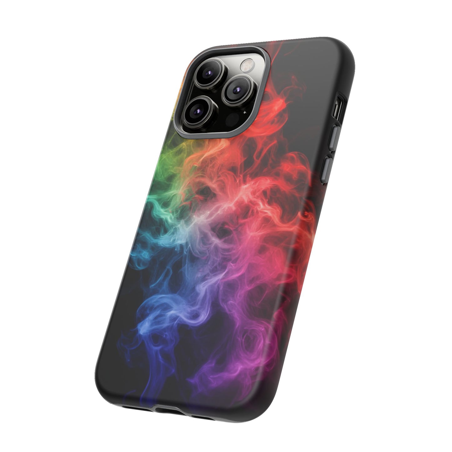 iPhone Case - Colorful Smoke Design