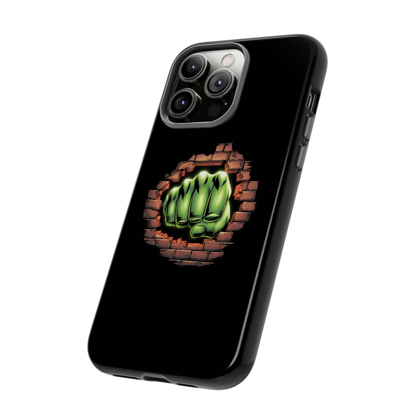 iPhone Case Green Fist Tough Case, Comic Book Phone Case, iPhone Case for Geeks