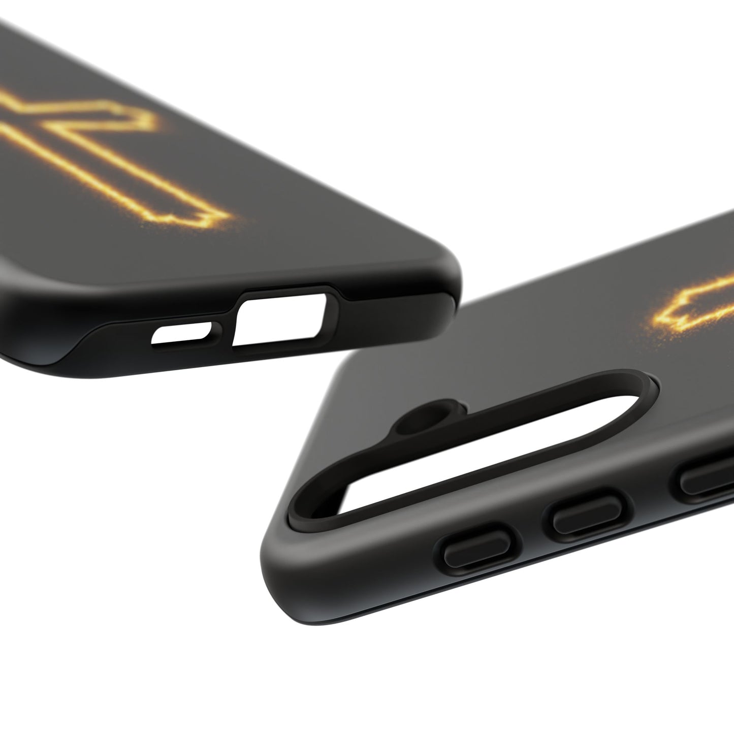 Glow-in-the-Dark Cross Samsung Phone Case - Tough Samsung Cases for Faithful Protection