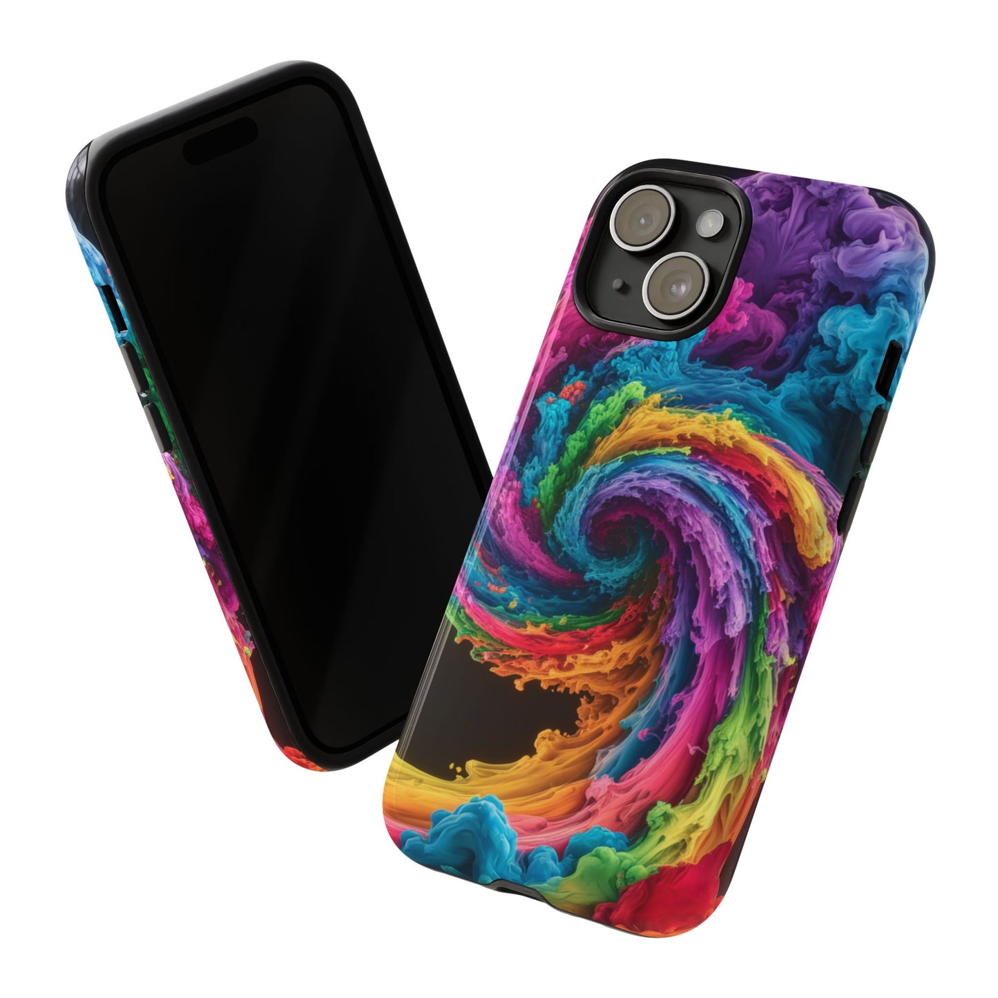 iPhone Case - Colorful Swirl Design