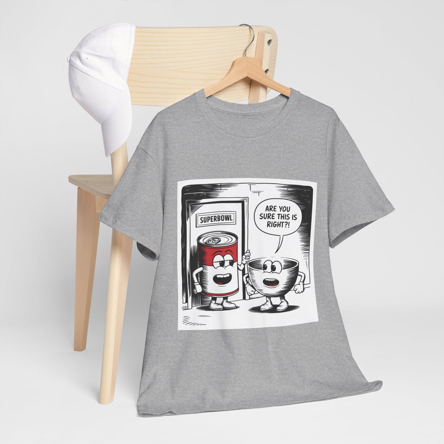 Comic Unisex Tee - Superbowl Design