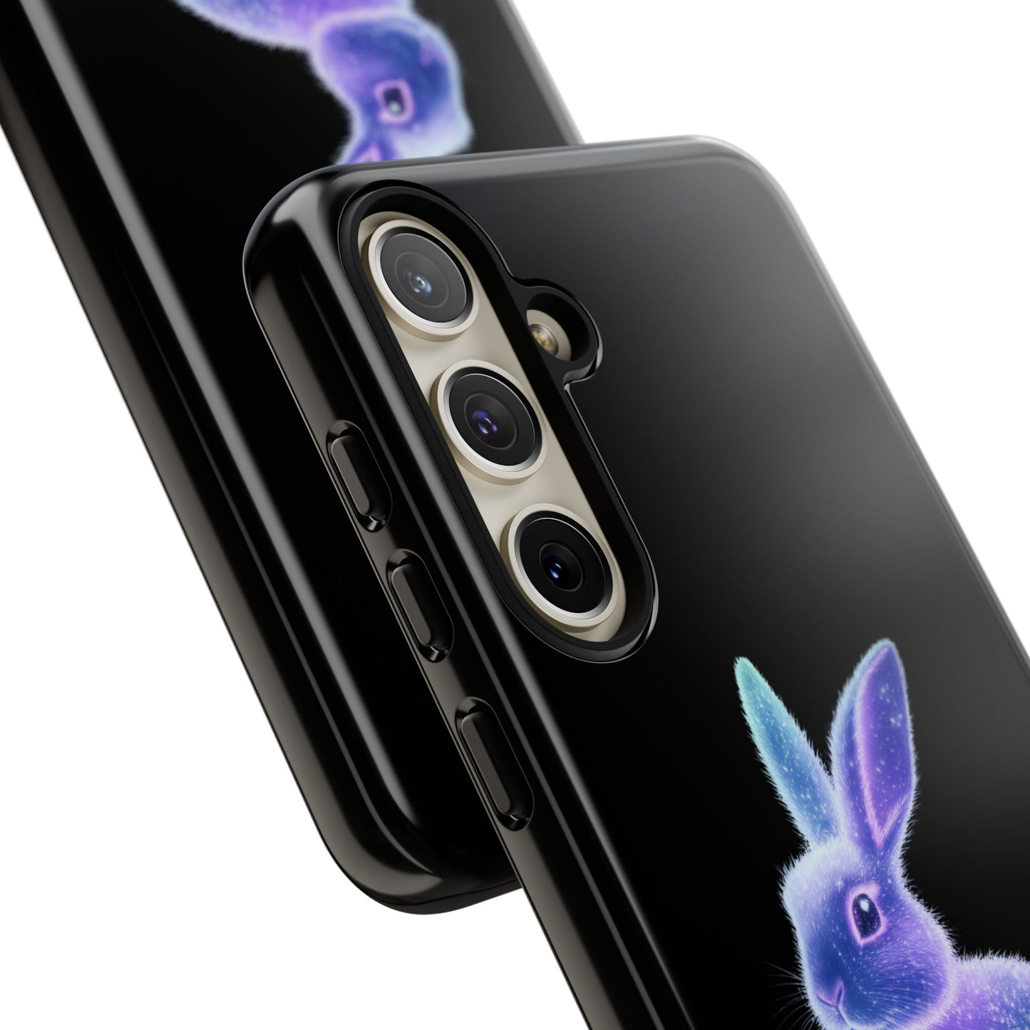 Samsung Case Bioluminescent Easter Bunny Design Easter Phone Case Easter Bunny Samsung Case Easter Accessory