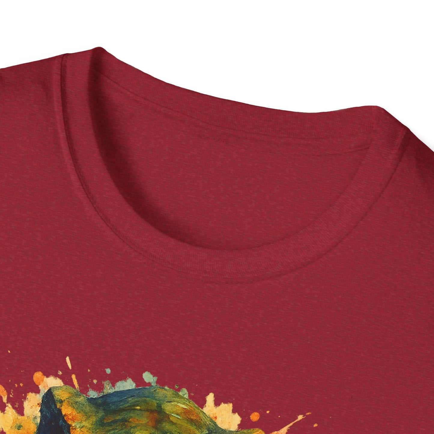 Watercolor T-Rex T-Shirt | Psychedelic Dinosaur Tee | Prehistoric Rainbow Dino Gift | Unisex Cotton Graphic Shirt Jurassic Tee