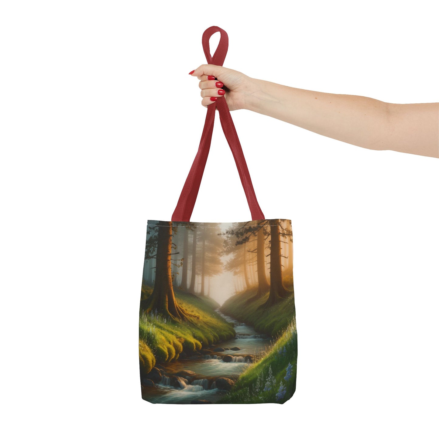 Nature Stream Tote Bag Shopping Bag Reusable Tote Nature Bag