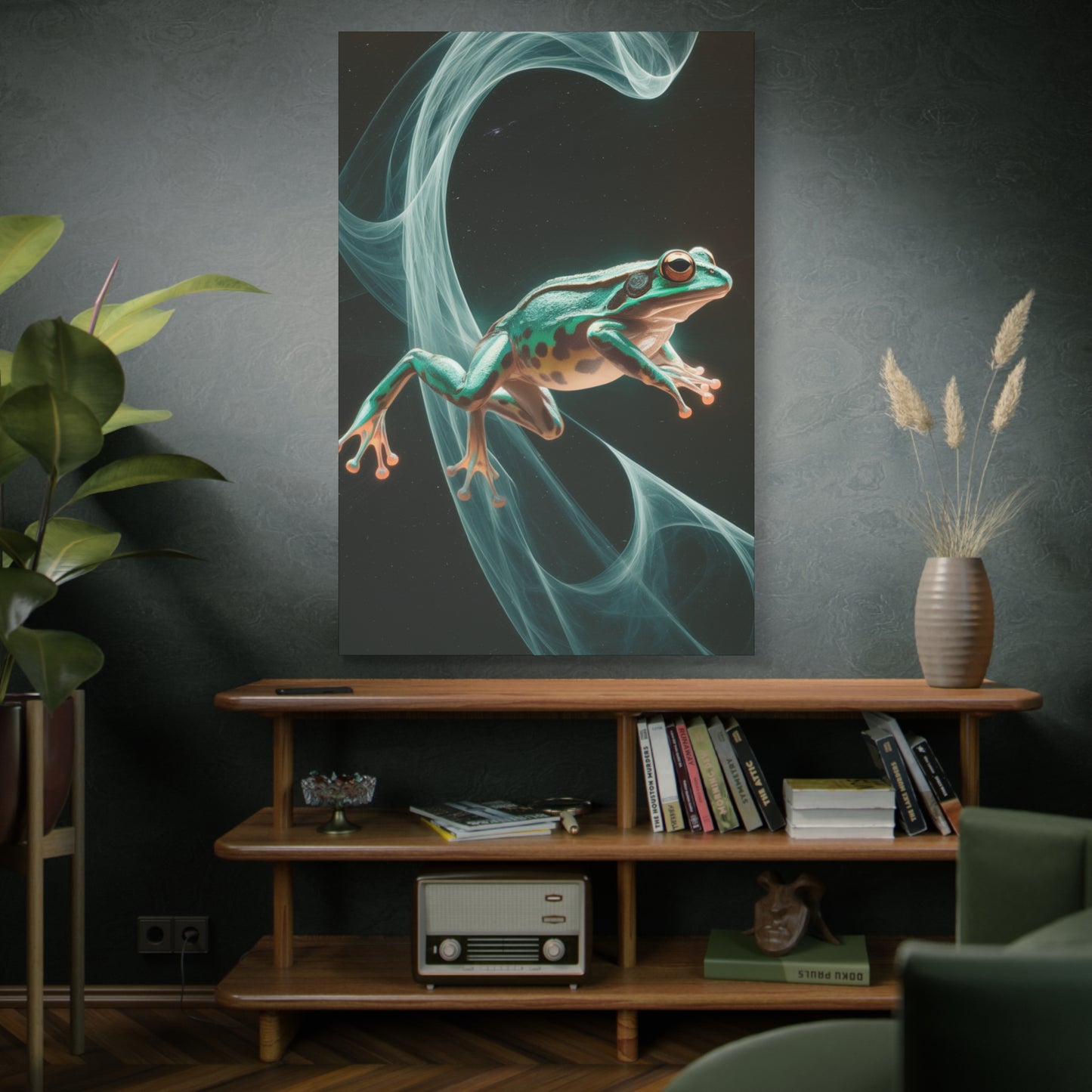 Canvas Print - Amazing Frog Design