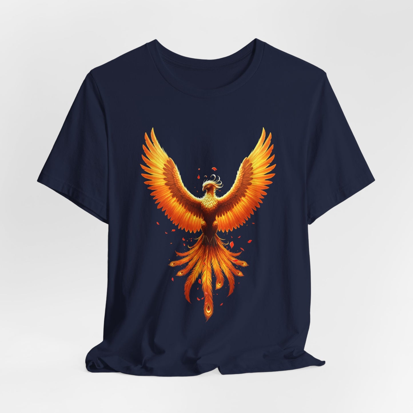 Phoenix Rising Shirt • Fiery Phoenix Graphic Tee • Rebirth Transformation Myth Shirt • Firebird Art Tee • Unisex Gift Tee XS‑5XL
