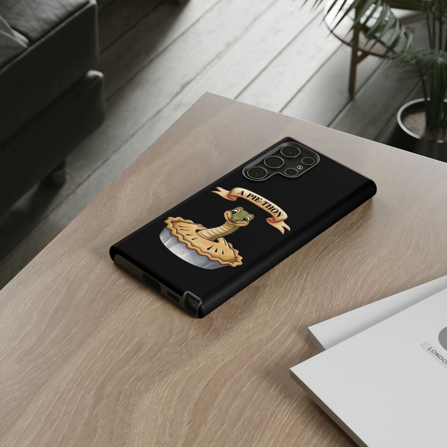 Phone Case - Funny Pie-Thon Samsung Galaxy Tough Case