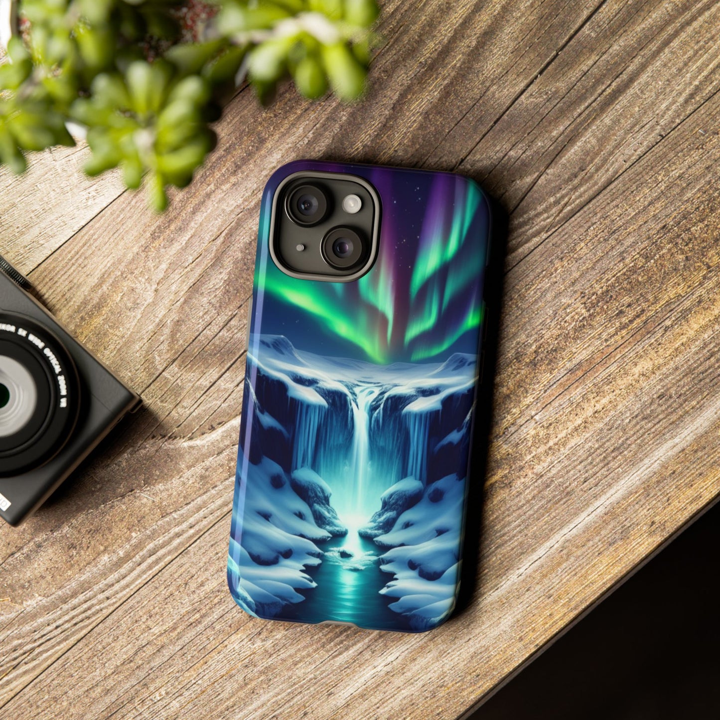 iPhone Case - Icy Landscape Surreal Illustration