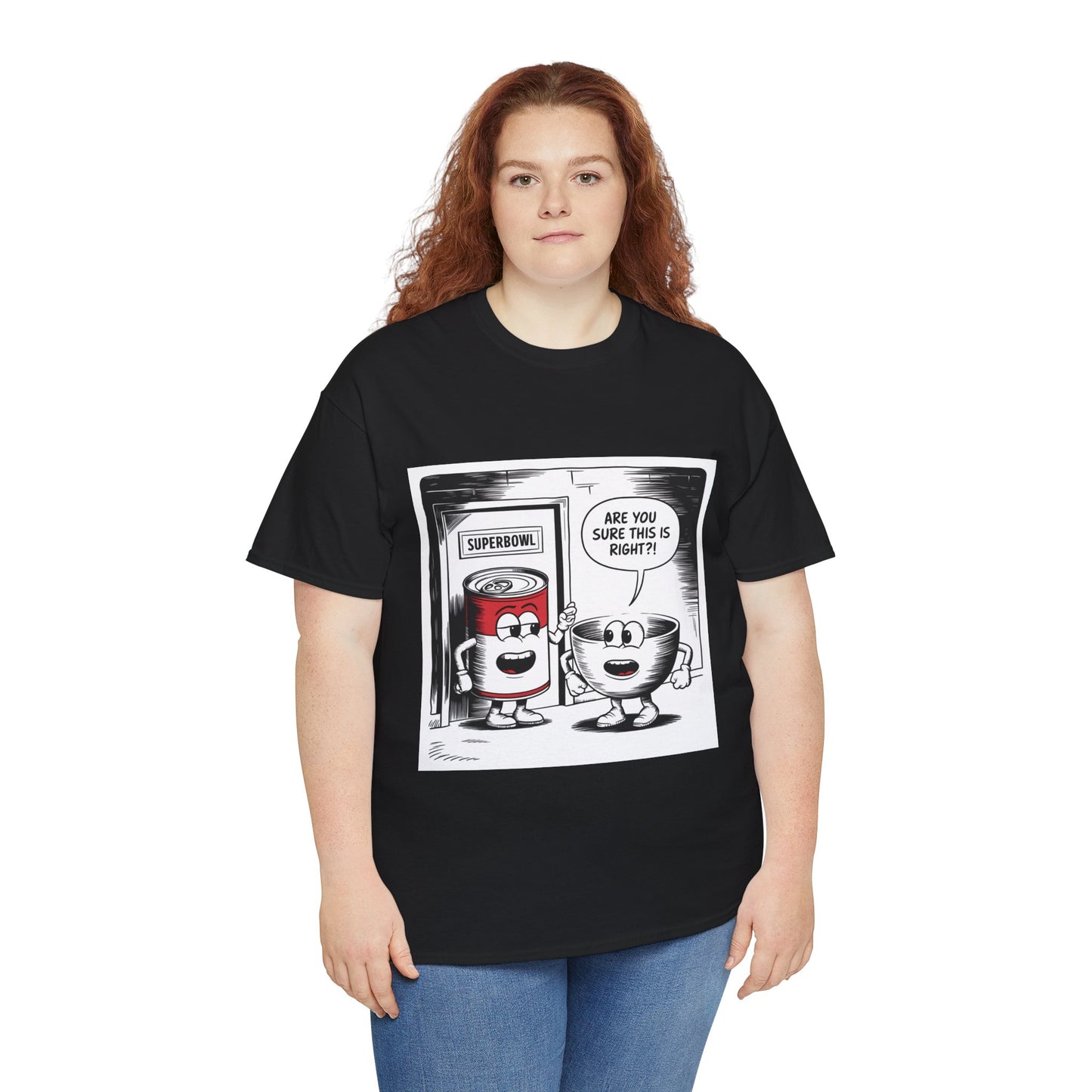 Comic Unisex Tee - Superbowl Design