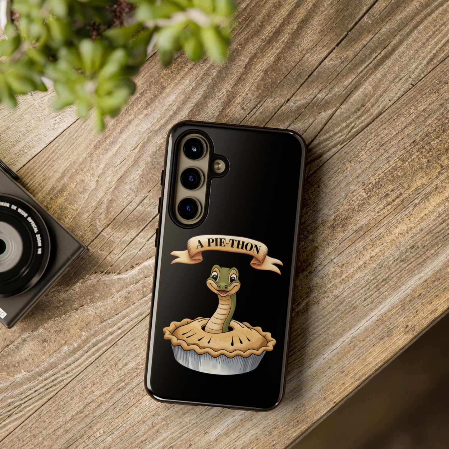 Phone Case - Funny Pie-Thon Samsung Galaxy Tough Case