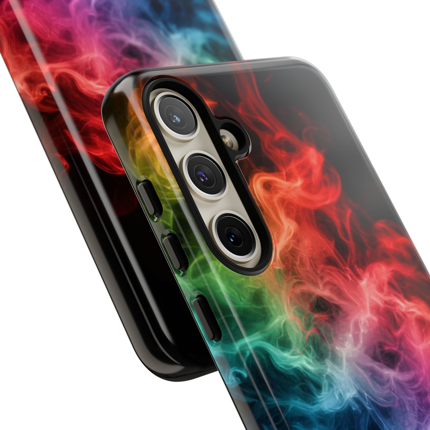 Samsung Galaxy Tough Case with Colorful Smoke Design