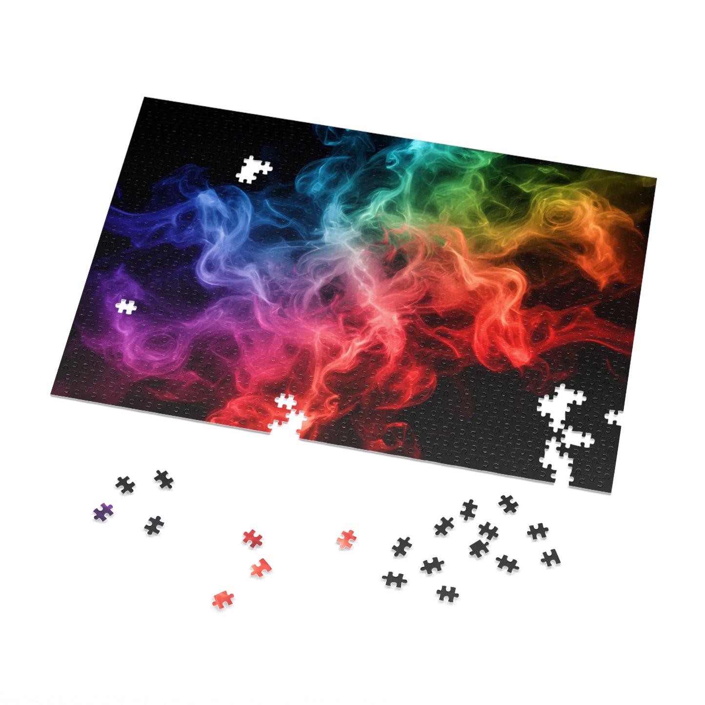 Colorful Smoke Jigsaw Puzzle