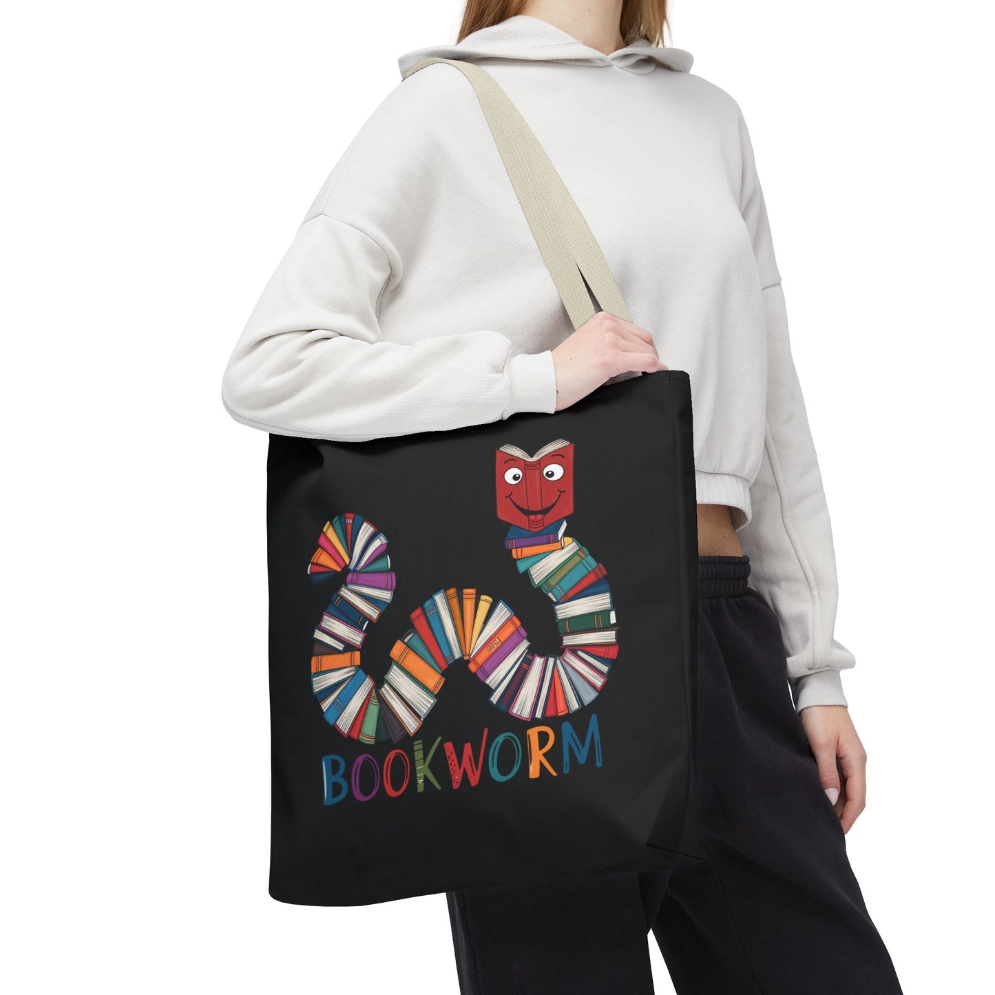 Bookworm Tote Bag