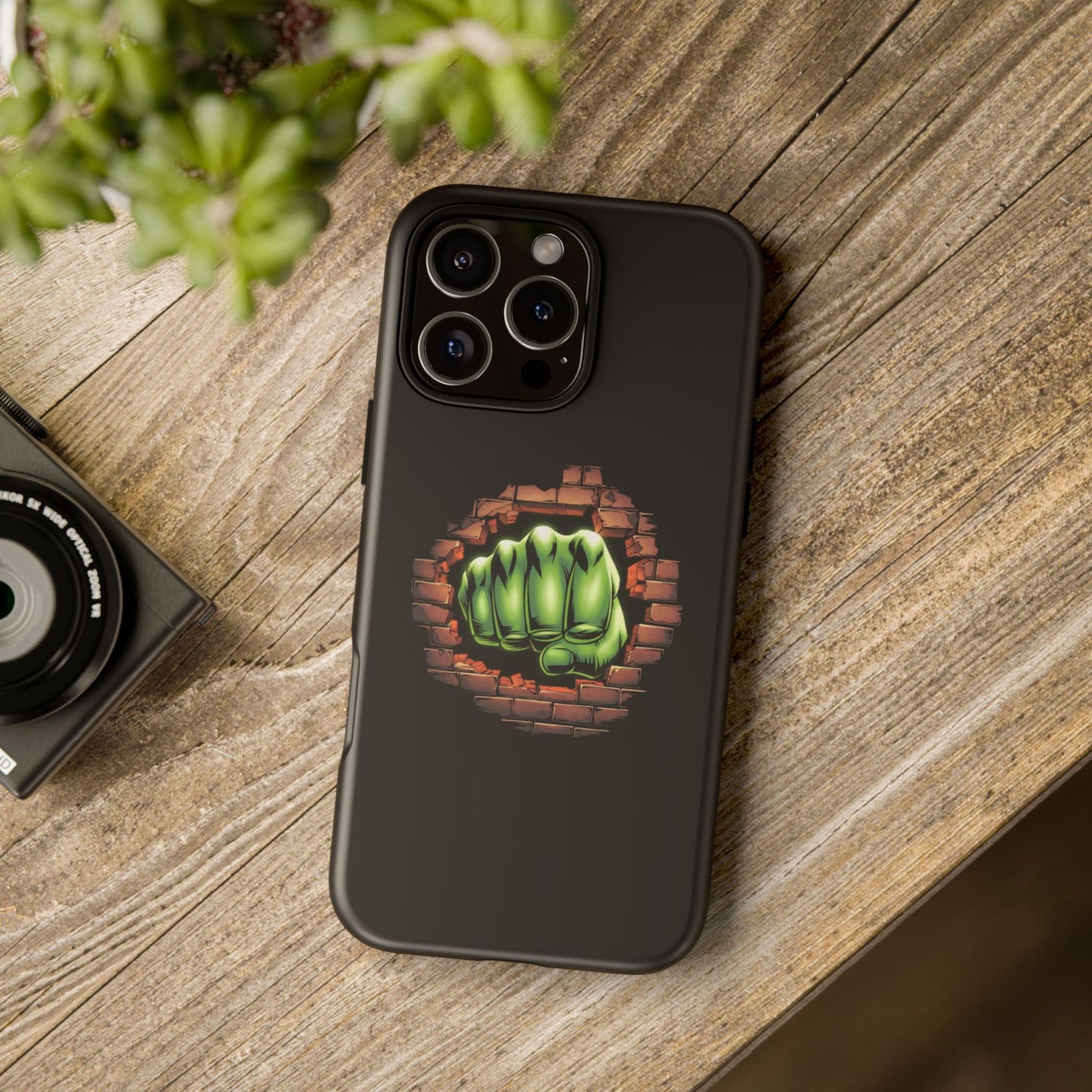 iPhone Case Green Fist Tough Case, Comic Book Phone Case, iPhone Case for Geeks