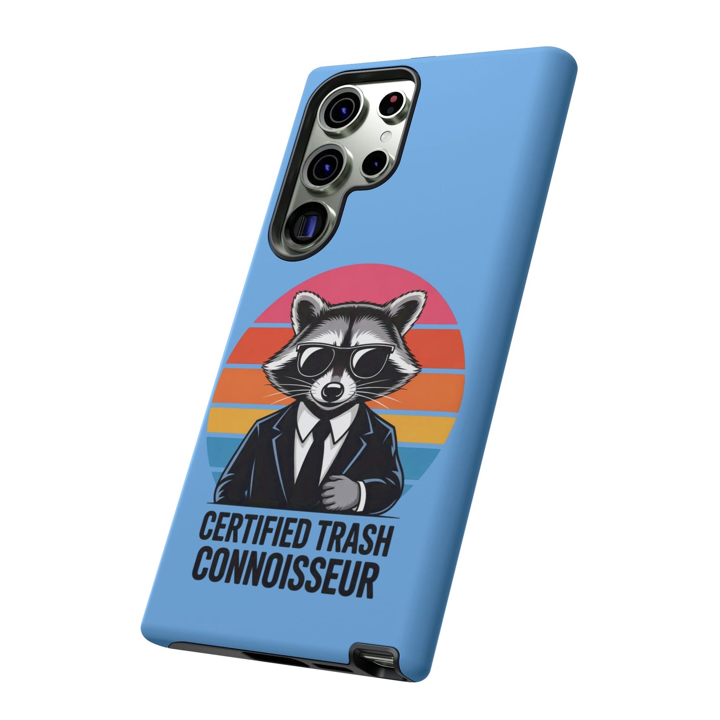 Certified Trash Connoisseur Phone Case - Fun & Stylish Protection for Animal Lovers