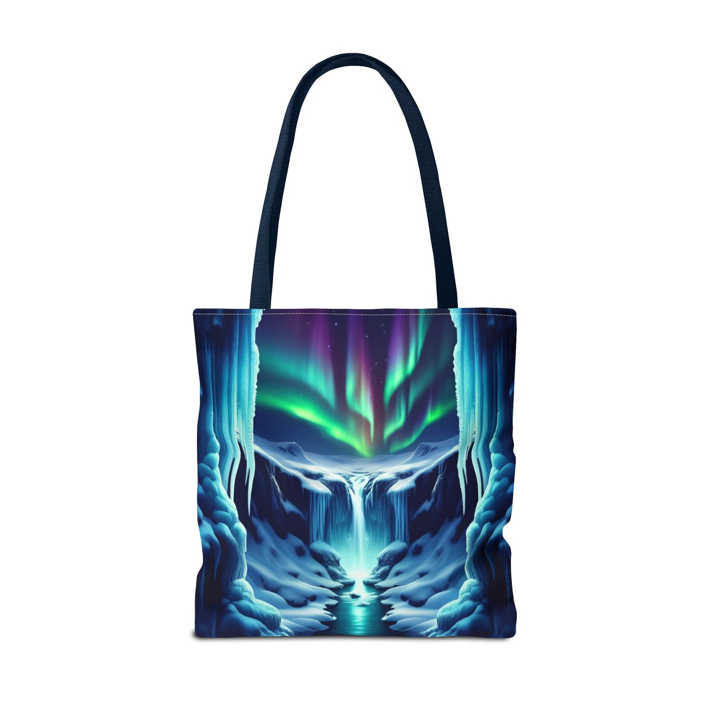 Icy Landscape Tote Bag
