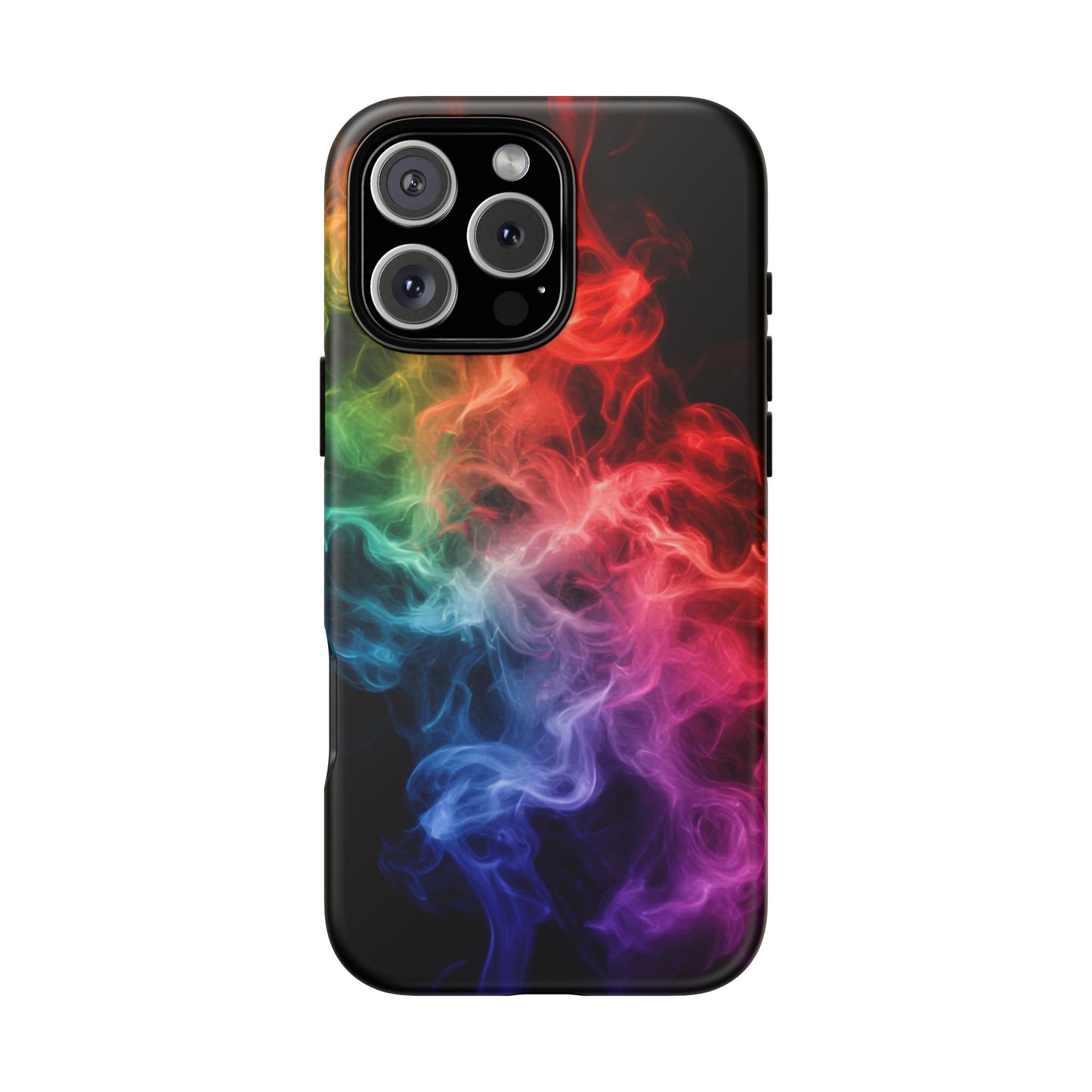 iPhone Case - Colorful Smoke Design