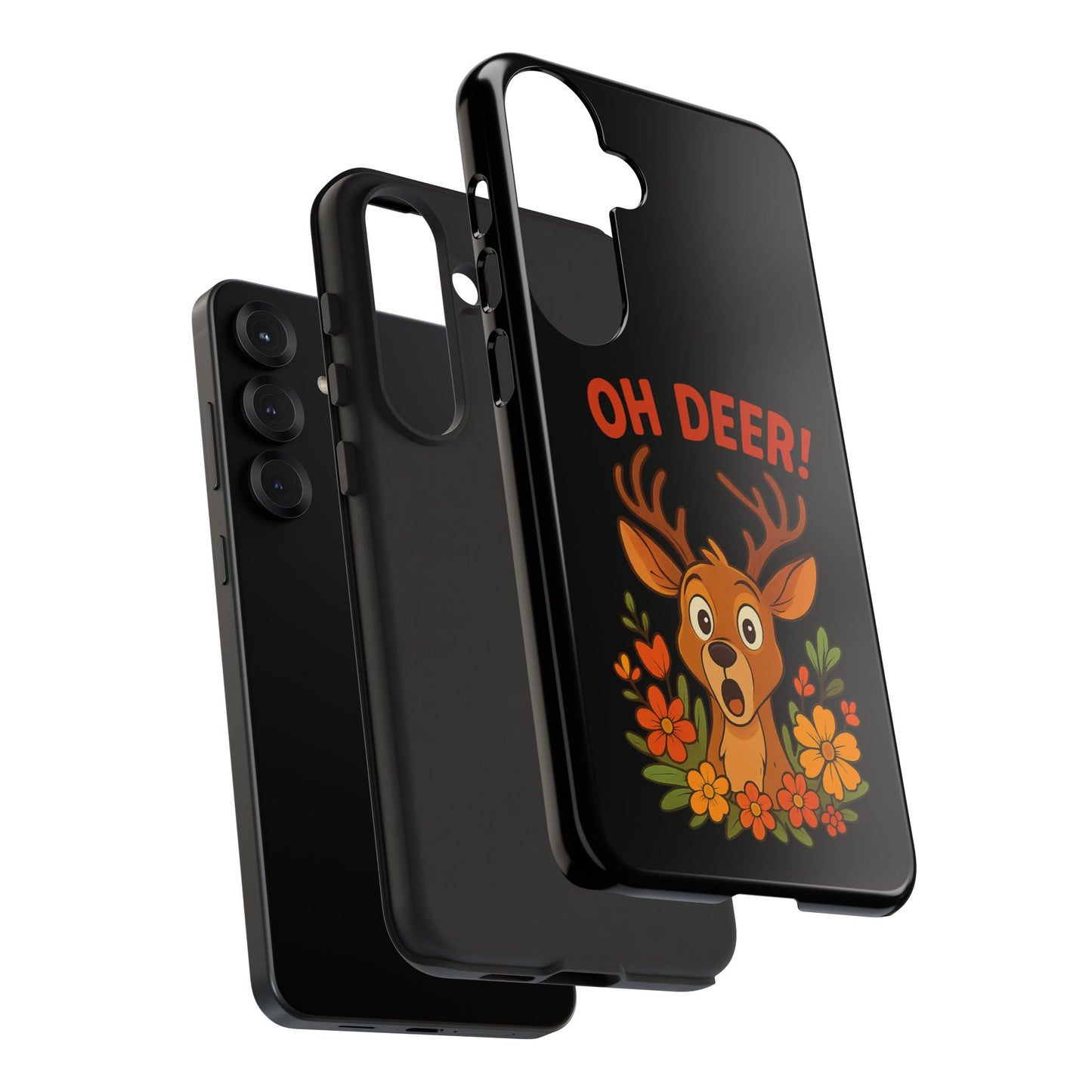 Samsung Phone Case Deer Galaxy Phone Case Nature Phone Accessory Gift for Animal Lovers Funny Case
