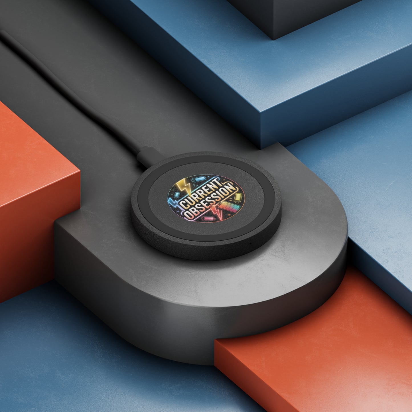 Wireless Charging Pad, Fun Quake Current Obsession Tech Gift, Charger Station