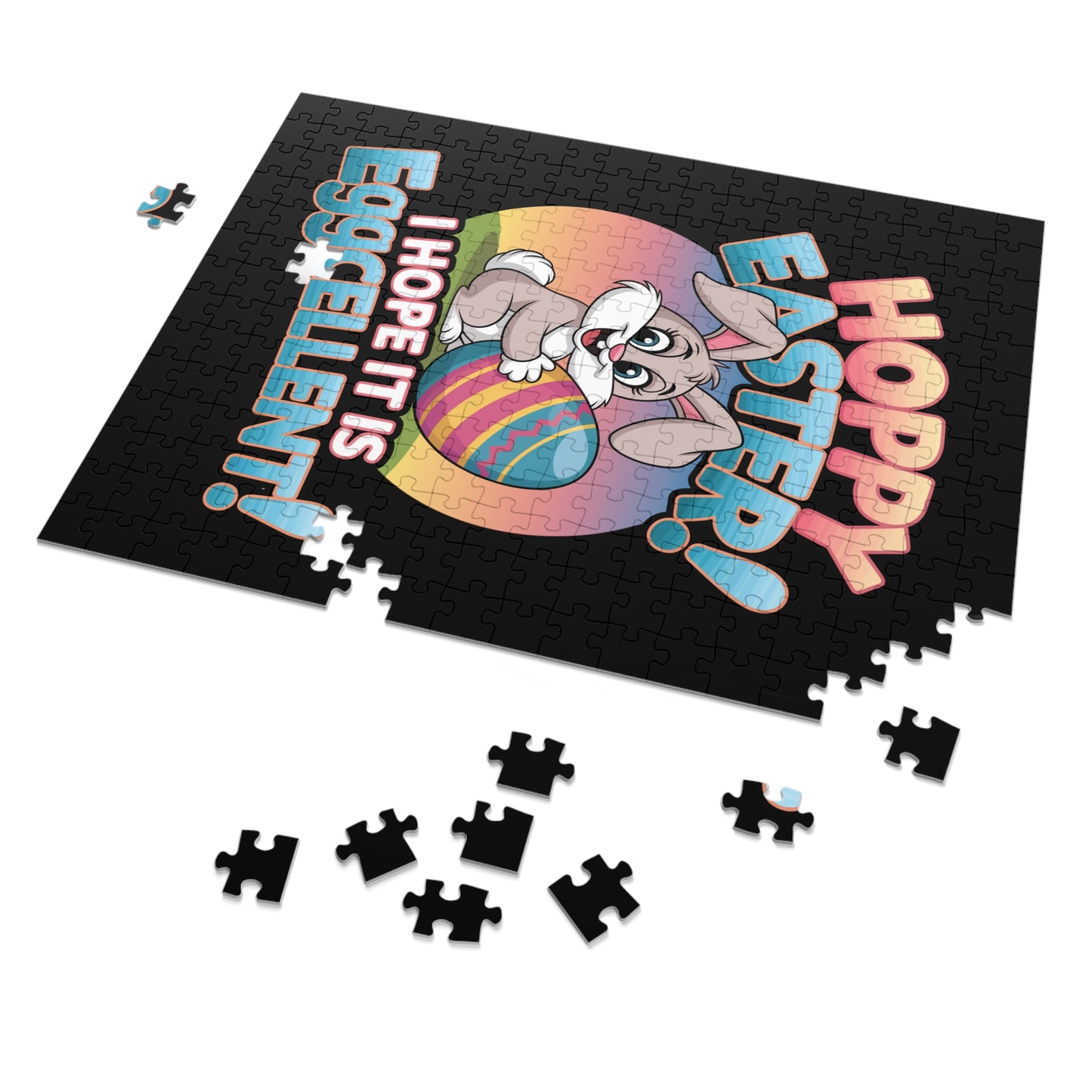 Easter Bunny Jigsaw Puzzle Easter Puzzle Easter Bunny Game Easter Jigsaw