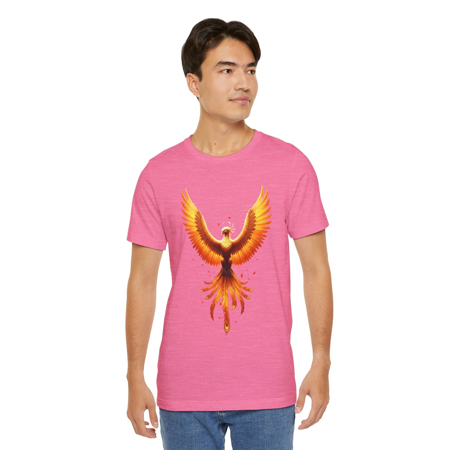 Phoenix Rising Shirt • Fiery Phoenix Graphic Tee • Rebirth Transformation Myth Shirt • Firebird Art Tee • Unisex Gift Tee XS‑5XL