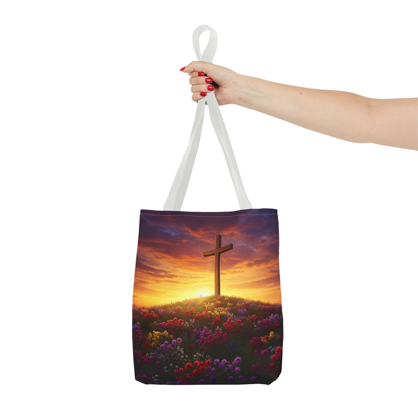 Da Vinci Cross Tote Bag Christian Bag Spiritual Tote Religious Tote Bag