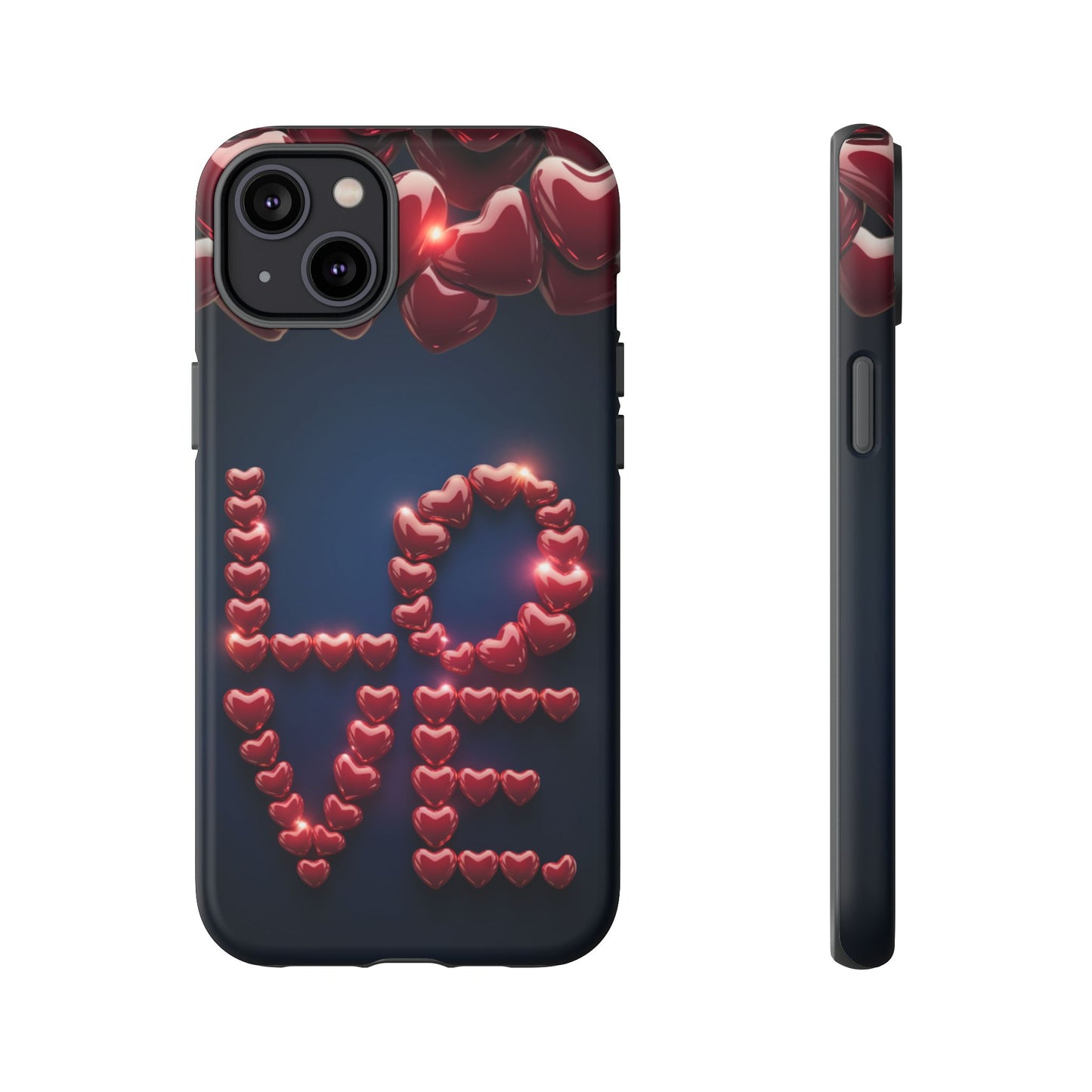 iPhone Case - Love Hearts Design