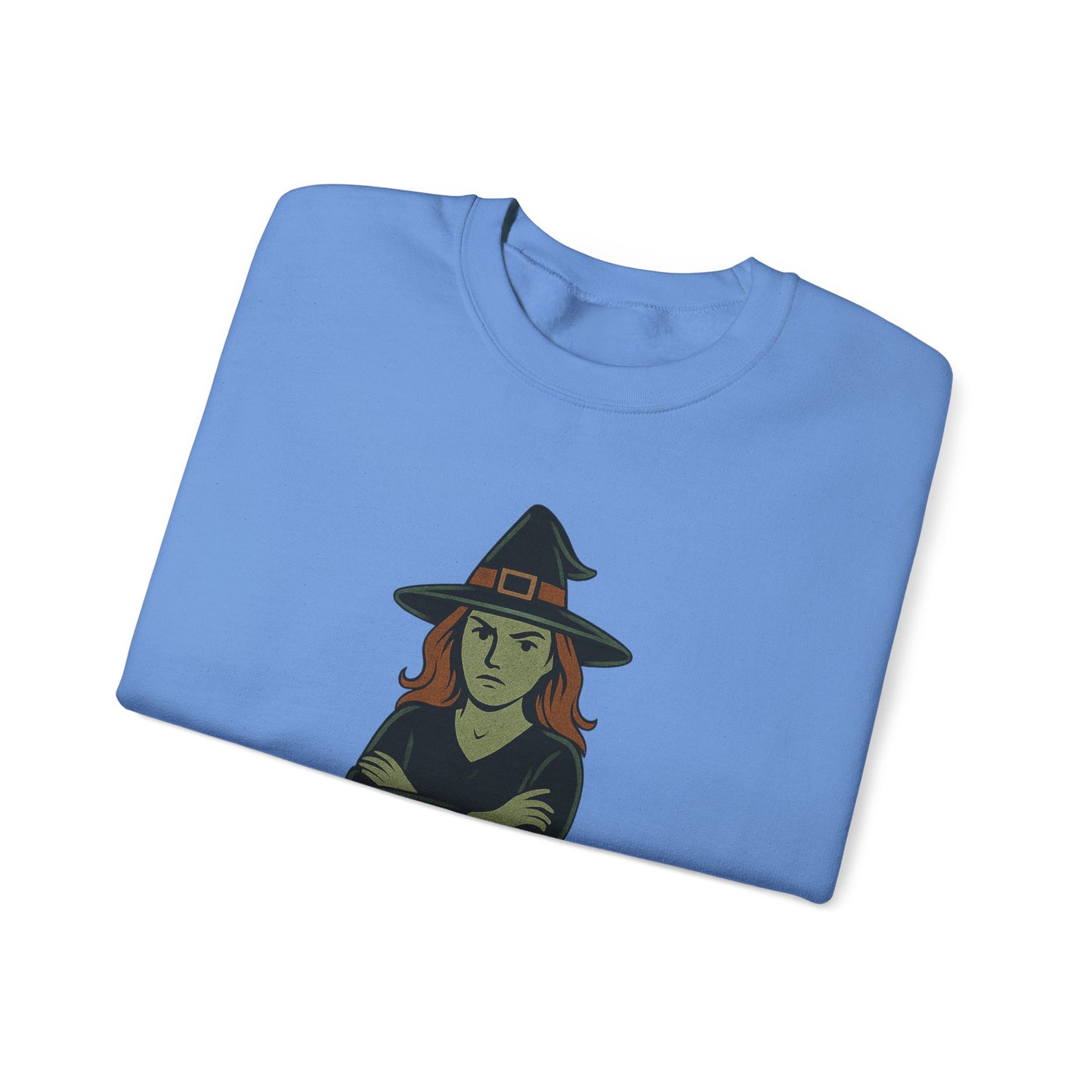 Resting Witch Face Sweatshirt, Funny Halloween Witch Crewneck, Spooky Season Sweatshirt, Fall Humor Graphic Pullover, Witchy Gift