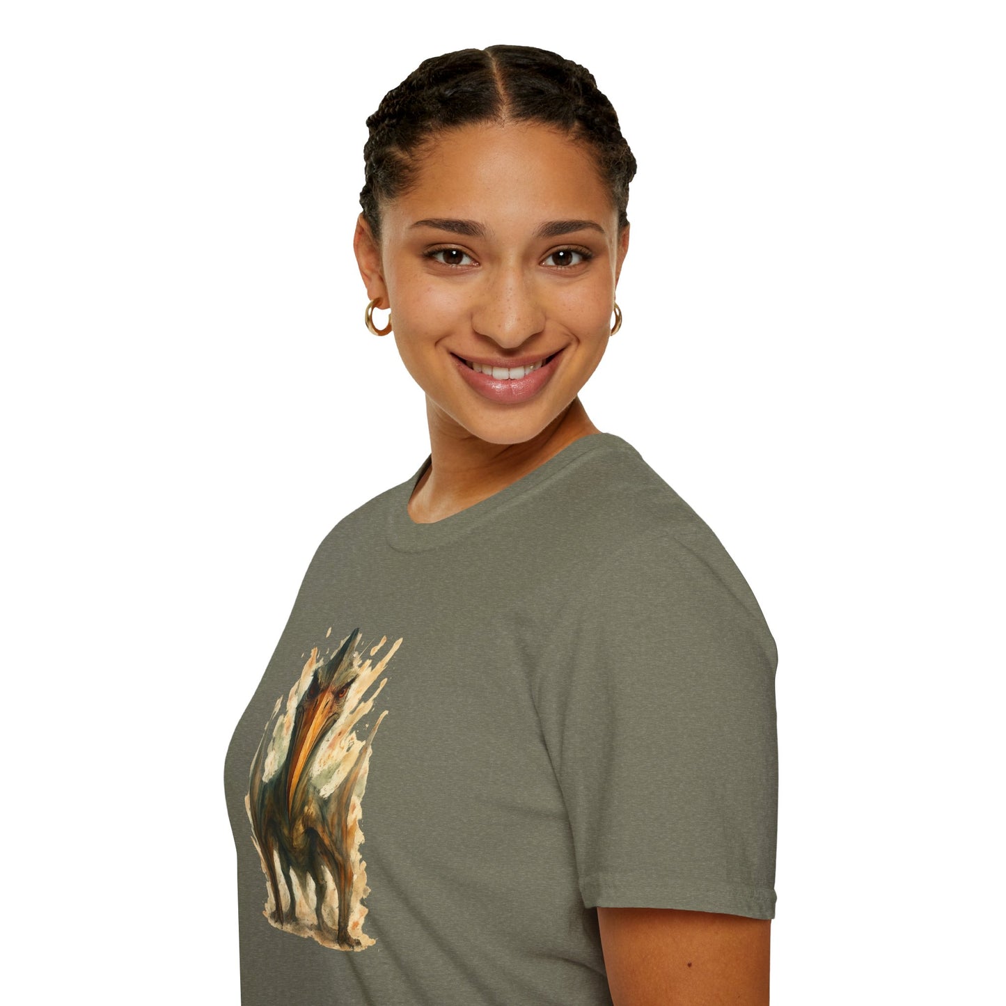 Quetzalcoatlus Pterosaur Tee - Prehistoric Flying Reptile Shirt, Dinosaur Lover Gift, Paleontology Art Unisex T-Shirt
