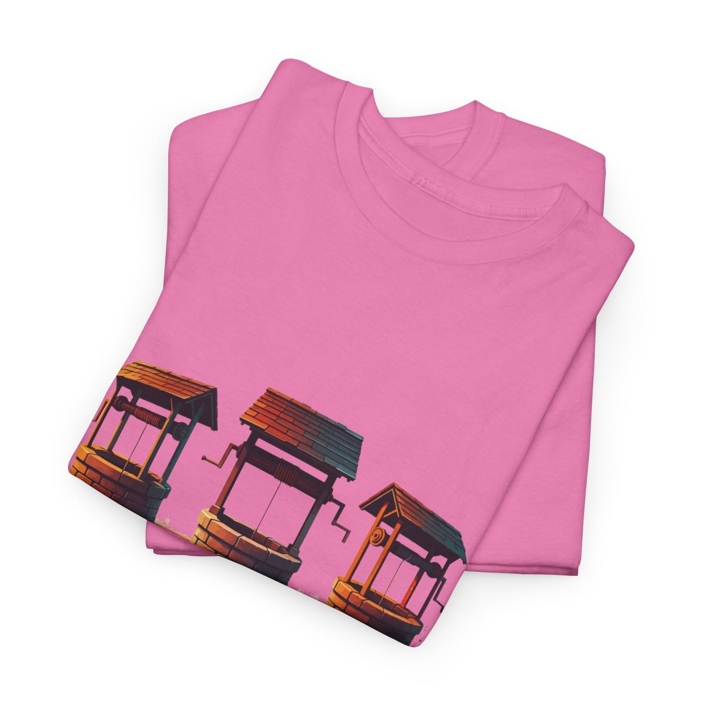 Funny “Well Well Well” T-Shirt • Pun Graphic Tee with Wishing Wells • Retro Vintage Humor Shirt • Gift for Pun Lovers & Joke Fans