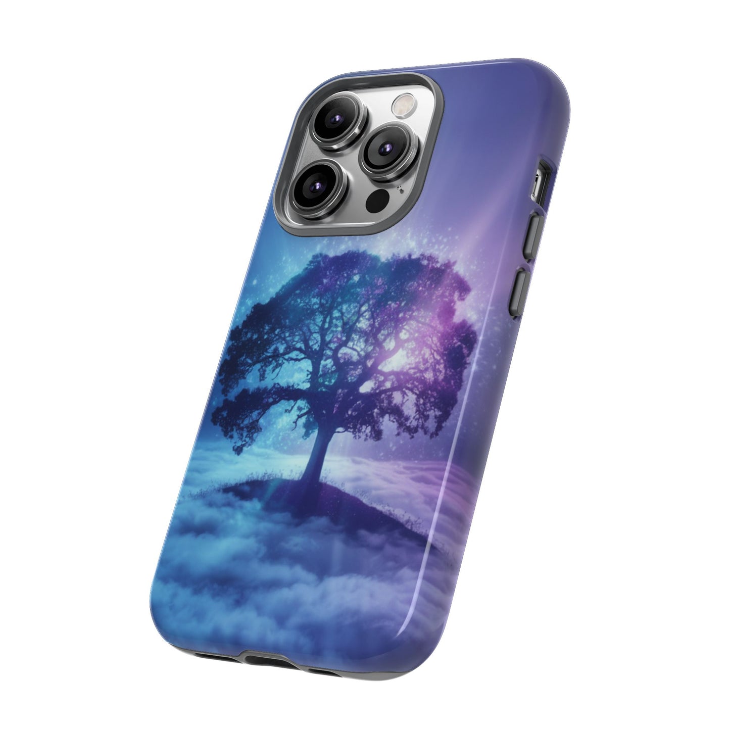 iPhone Case with Dreamy Tree Design