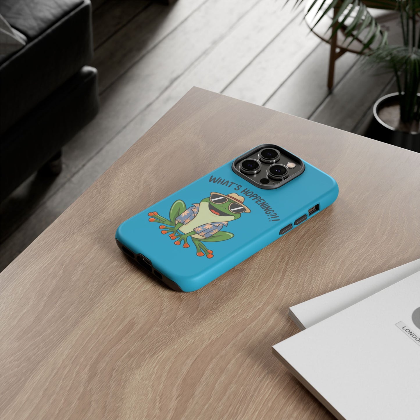 iPhone Case - Frog 'What's Hoppening'