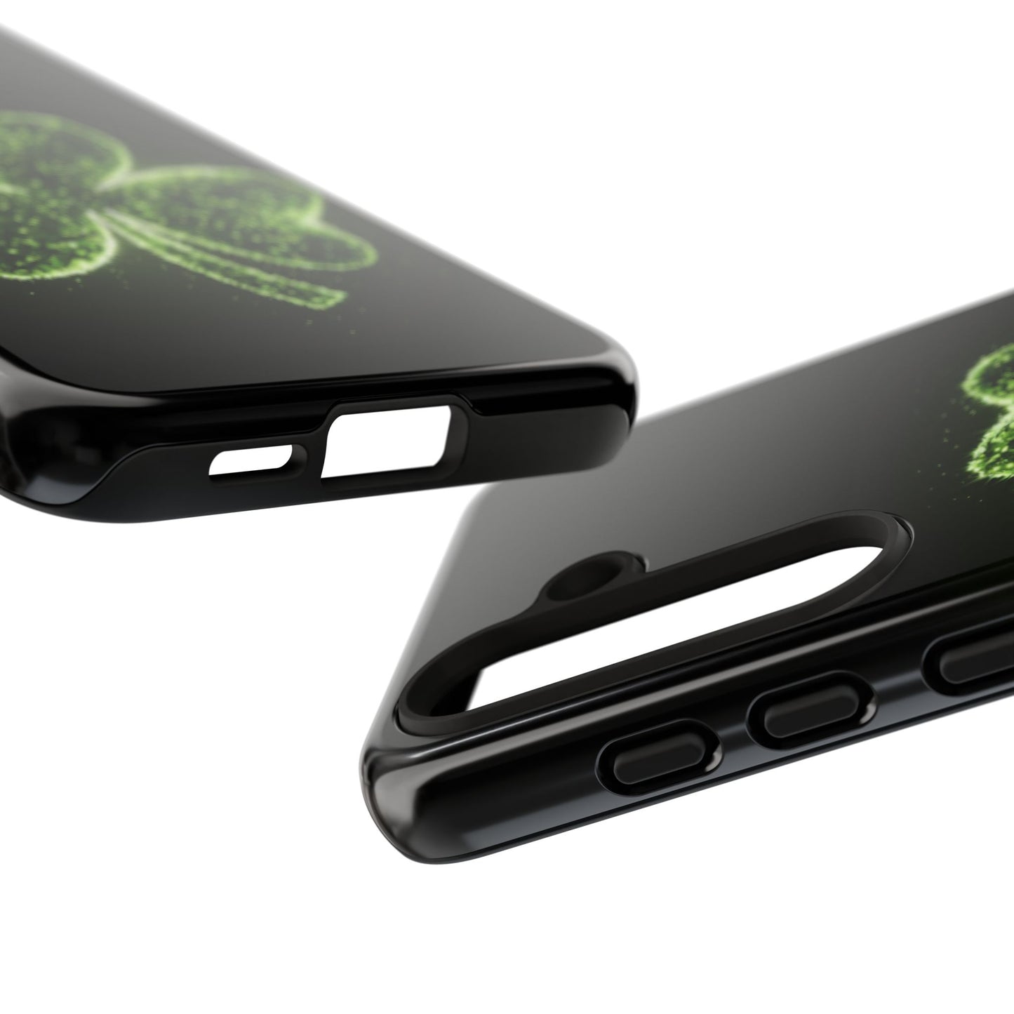 Phone Case - Shiny Shamrock Design for Samsung Galaxy