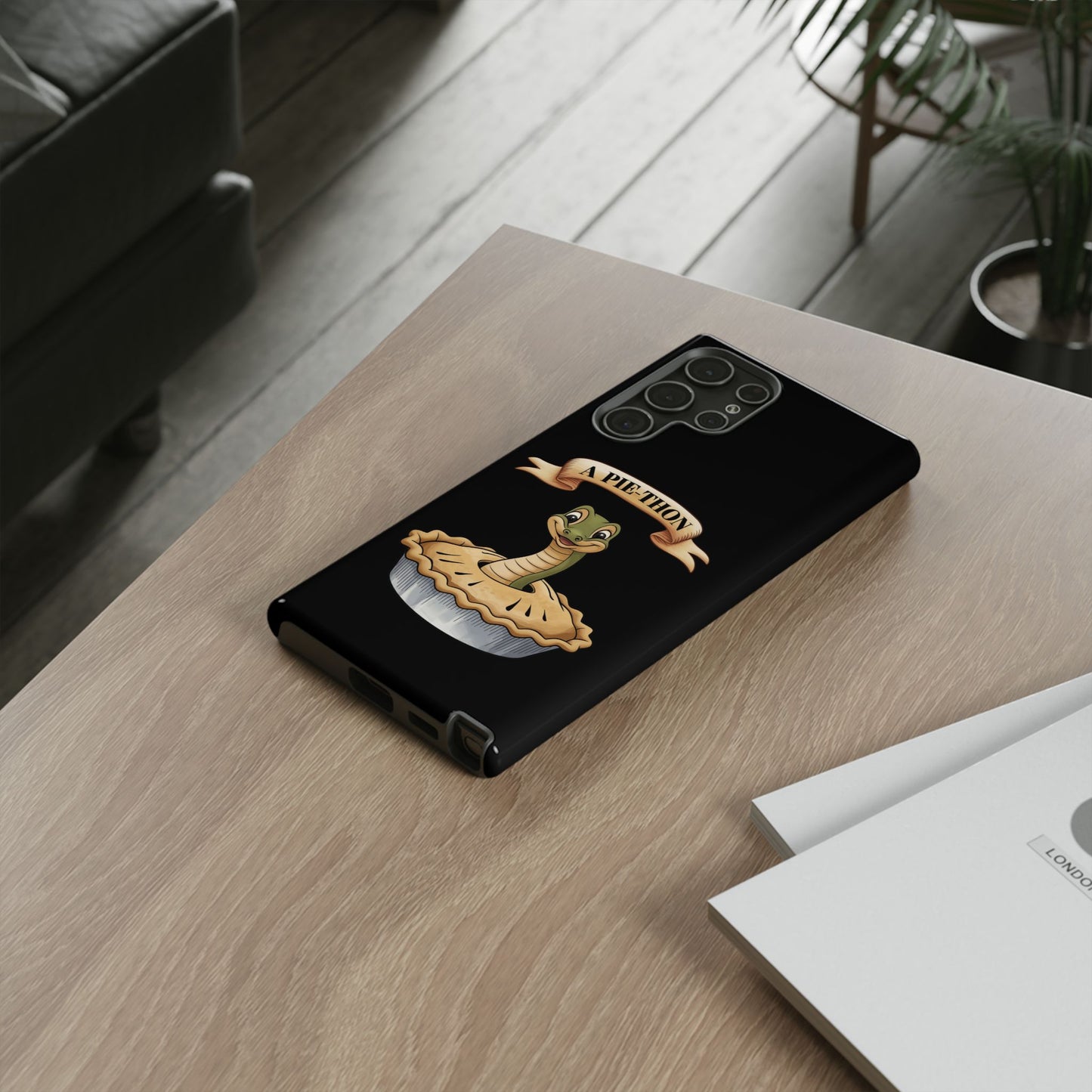 Phone Case - Funny Pie-Thon Samsung Galaxy Tough Case