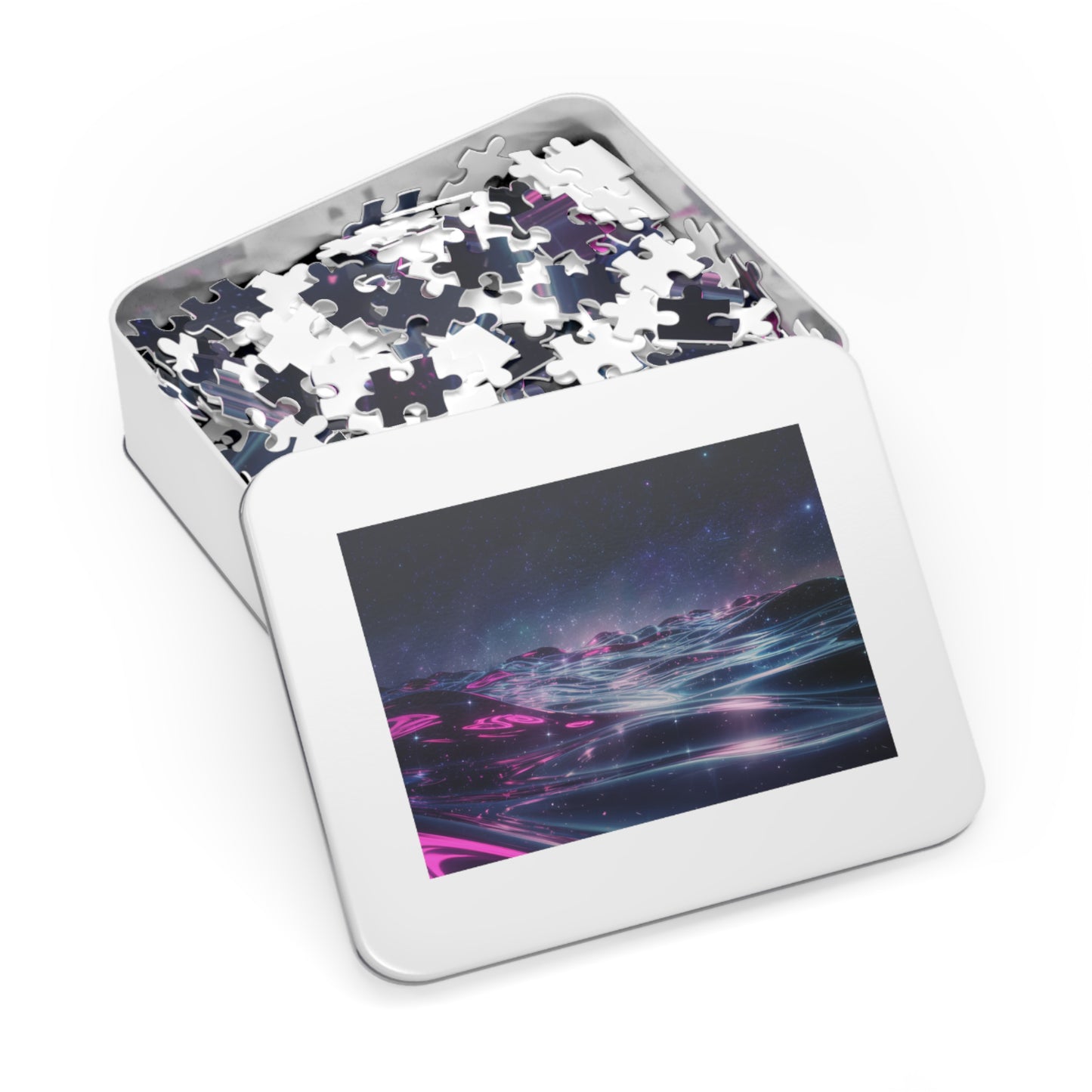 Jigsaw Puzzle: Galactic Ocean Night Sky