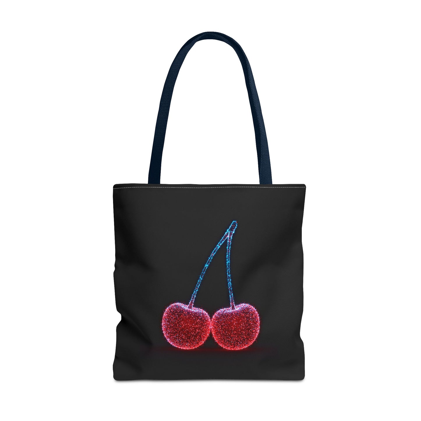 Sparkling Cherry Tote Bag Reusable Bag Shopping Bag Cherry Bag Reusable Tote