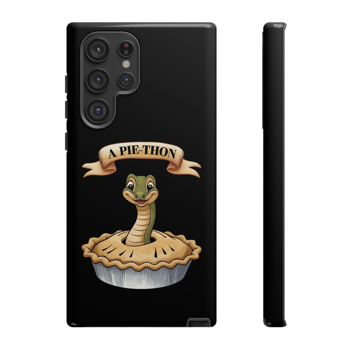 Phone Case - Funny Pie-Thon Samsung Galaxy Tough Case