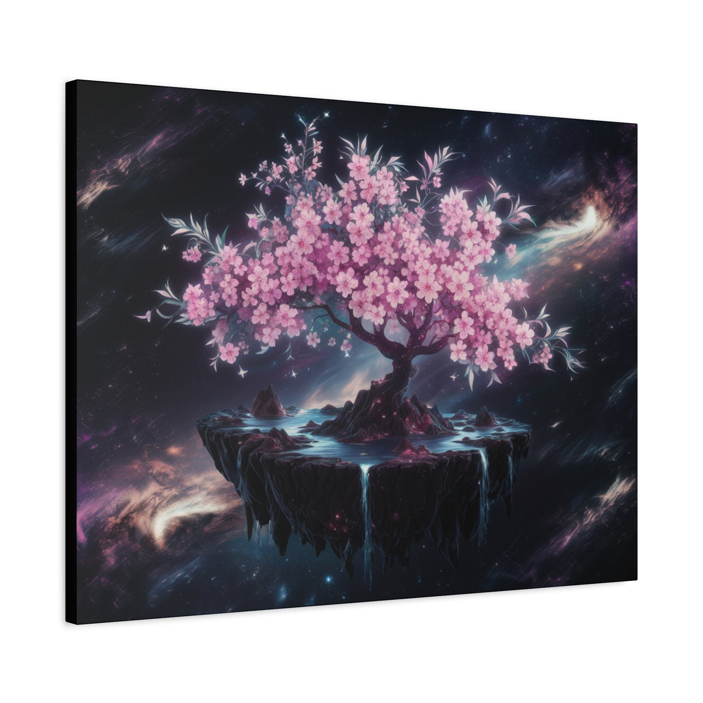 Cherry Tree Space Canvas
