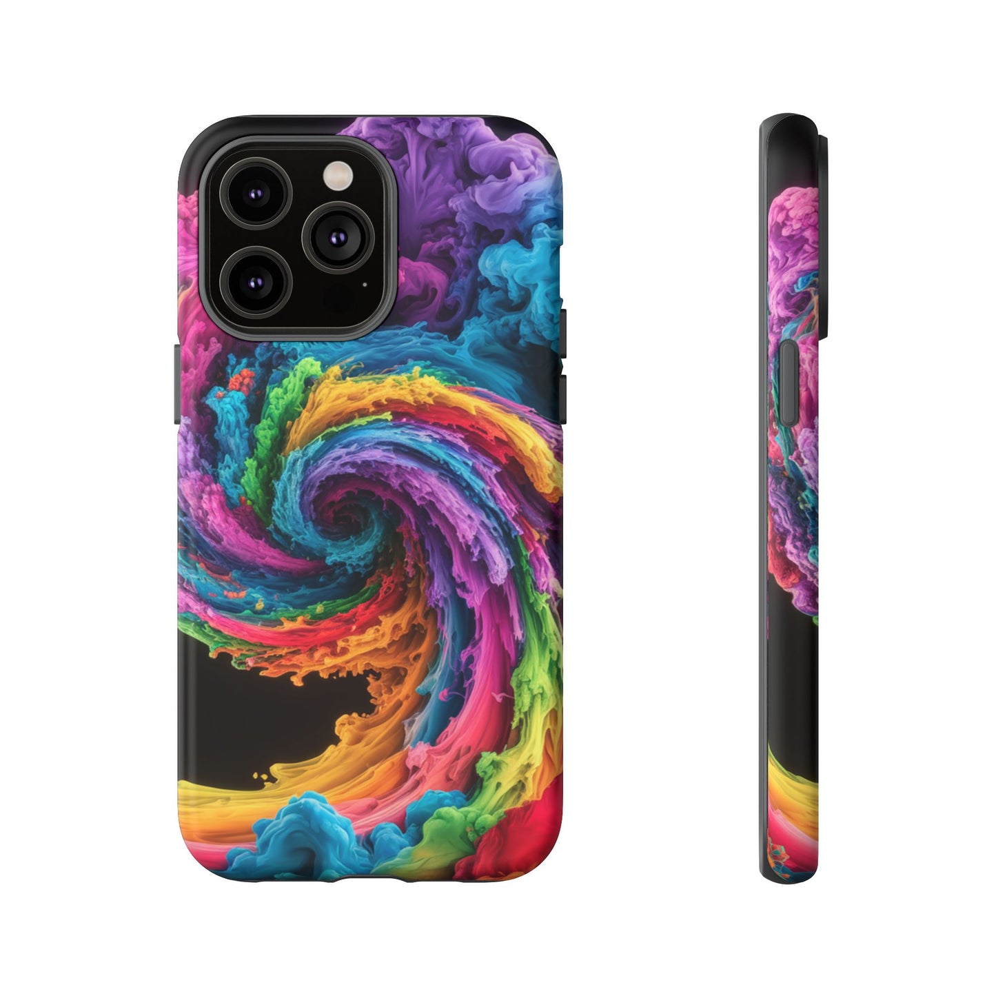 iPhone Case - Colorful Swirl Design