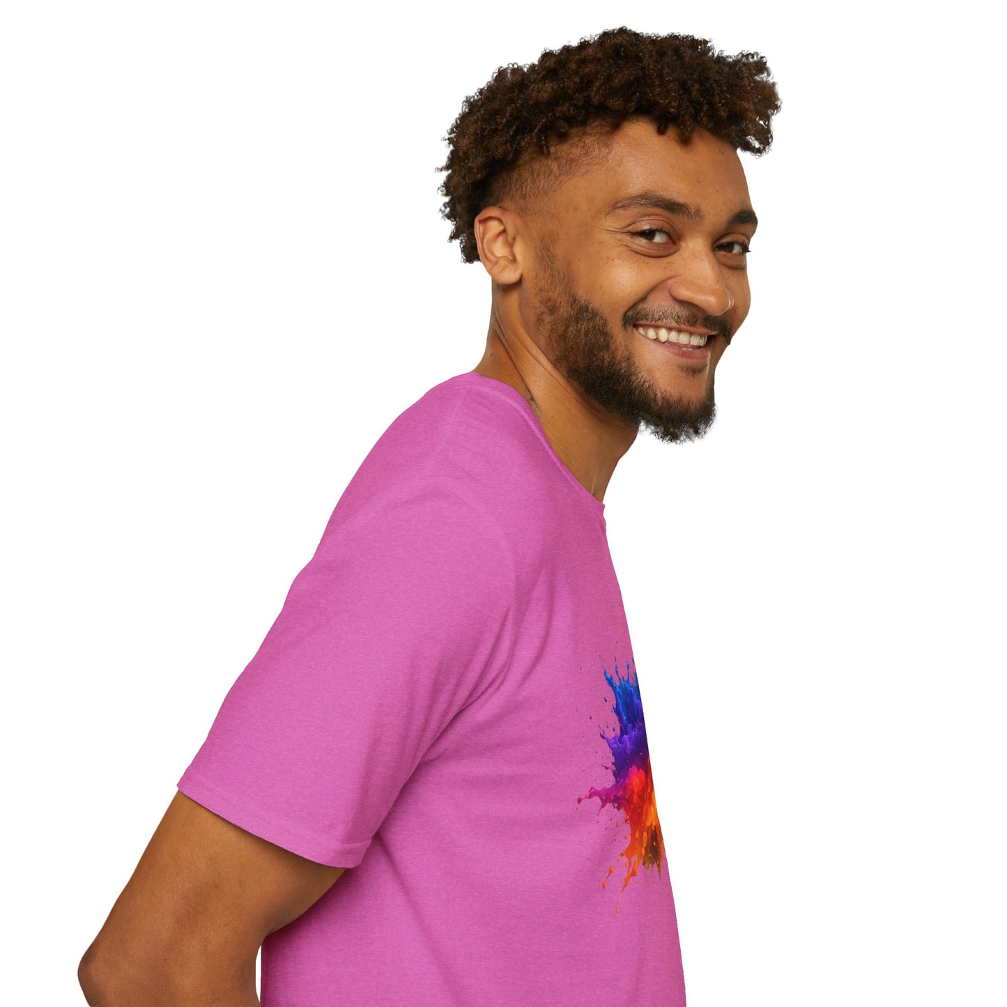 Color Burst Paint Splash Shirt – Vibrant Abstract Art Tee for Creatives & Color Lovers Colorful Apparel
