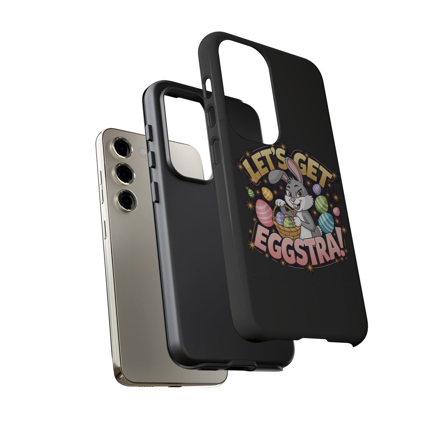 Samsung Phone Case Easter Bunny Let's Get Eggstra Samsung Case