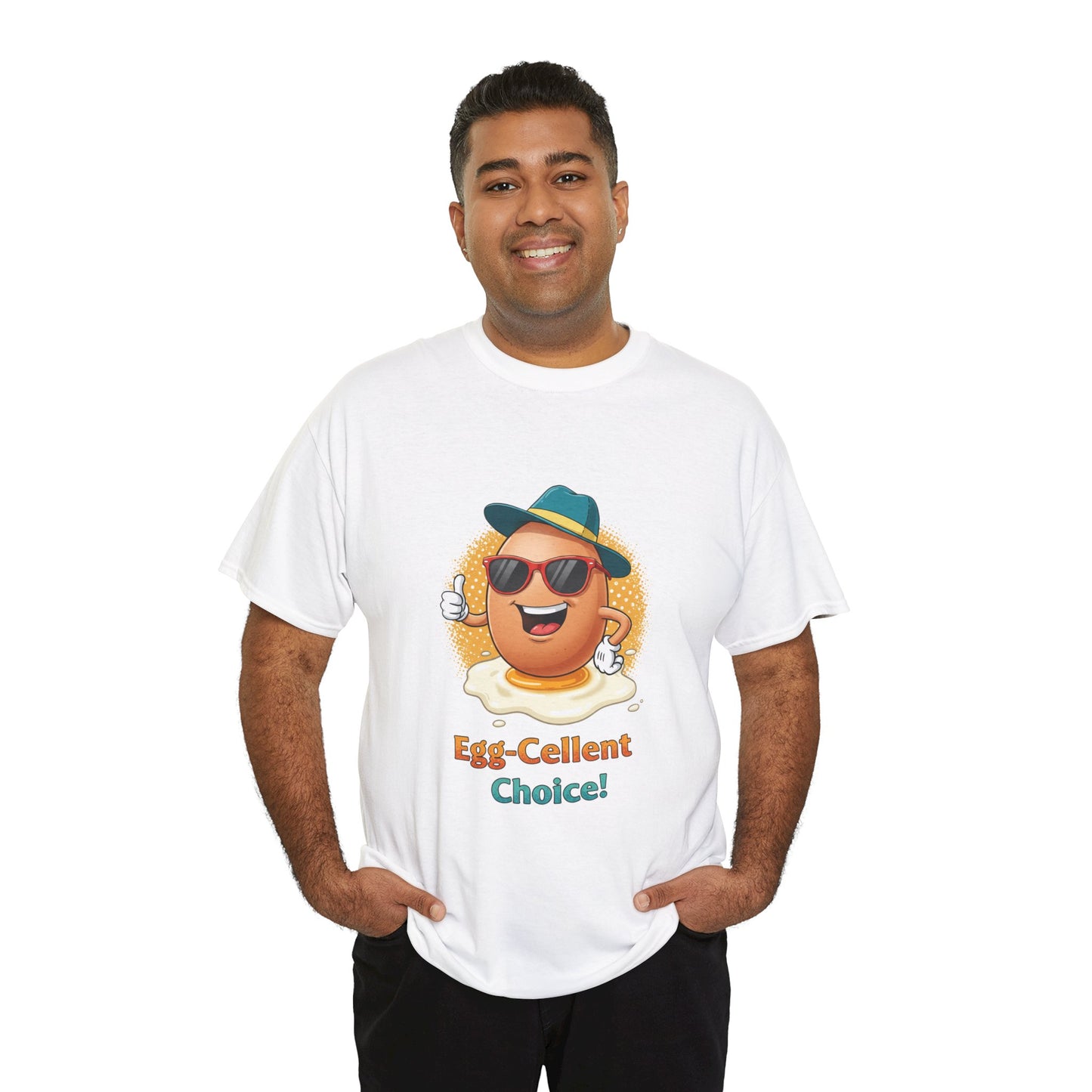 Funny Egg Shirt | Egg-Cellent Choice T-Shirt | Pun Food Tee | Breakfast Lover Gift | Cool Cartoon Egg Shirt | Dad Joke Shirt