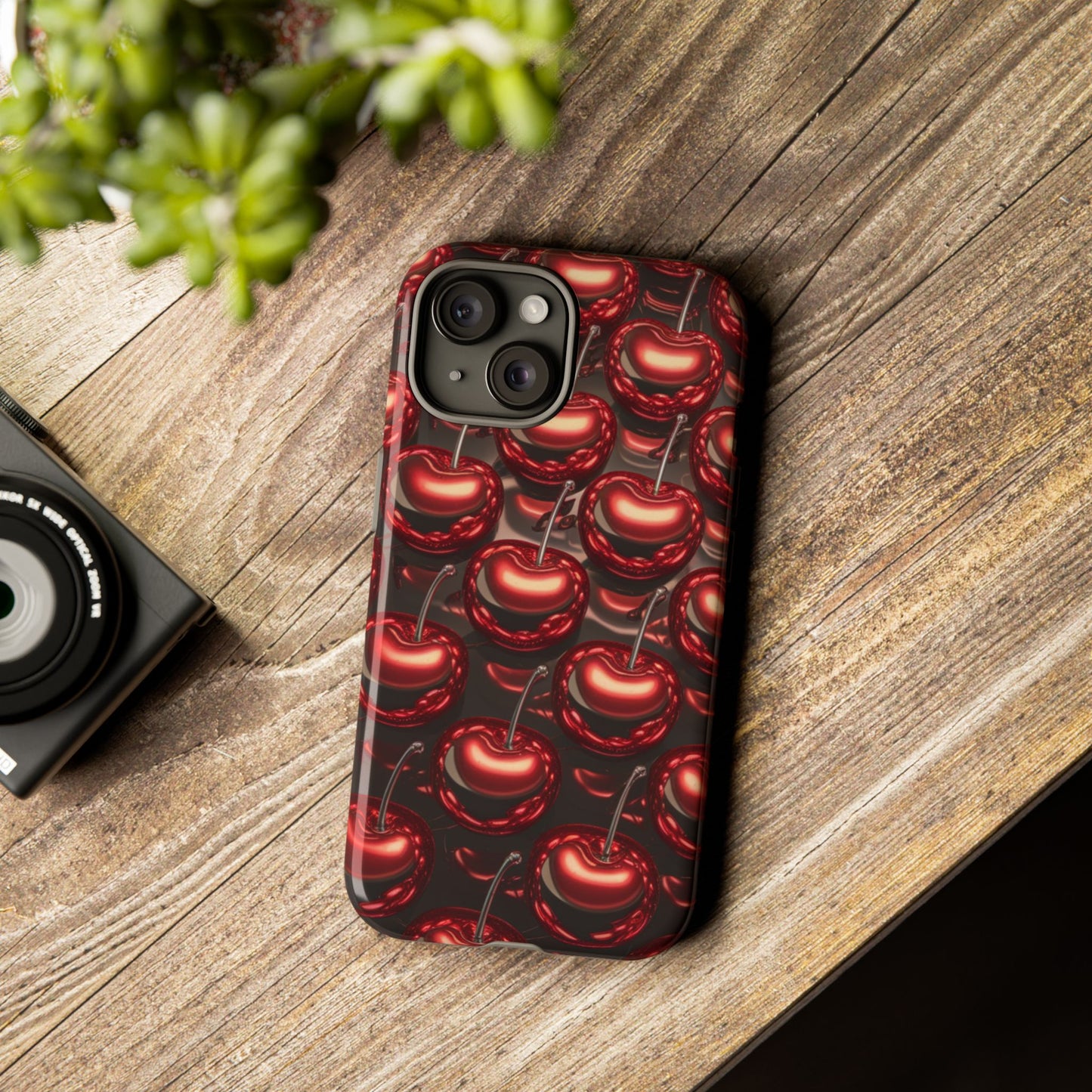 iPhone Case - Shiny Cherries Design